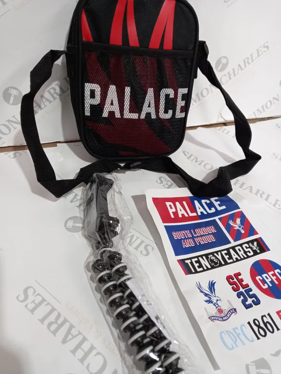 CRYSTAL PALACE CROSS BODY BAG - WITH SELFIE STICK