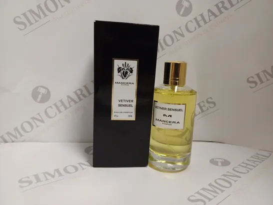 BOXED MANCERA PARIS VETIVER SENSUEL EAU DE PARFUM SPRAY - 120ML   