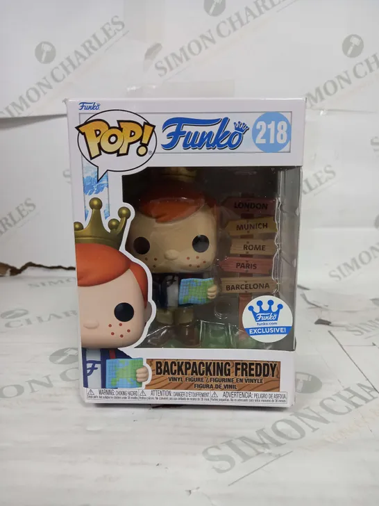 POP! FUNKO BACK PACKING FREDDY VINYL FIGURE - 218