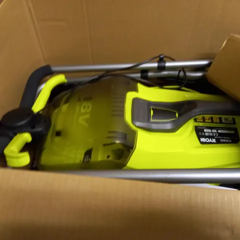 RYOBI RY18LM37A-140 18V ONE+ CORDLESS 37CM LAWNMOWER 