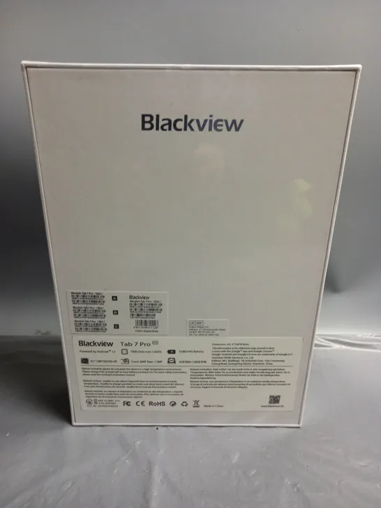 BOXED AND SEALED BLACKVIEW TAB 7 PRO TABLET 128GB 6GB RAM
