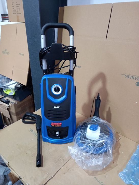 WOLF SUPER BLASTER PRESSURE WASHER BLUE 