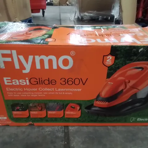 BOXED FLYMO EASIGLIDE 360V ELECTRIC WIRED HOVER MOWER