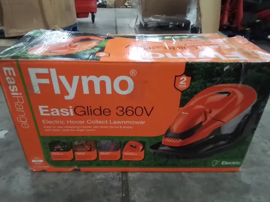 BOXED FLYMO EASIGLIDE 360V ELECTRIC WIRED HOVER MOWER