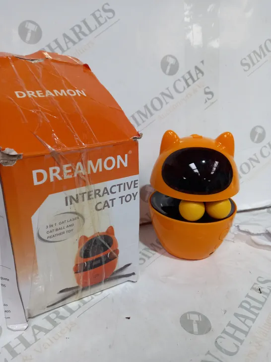 BOXED DREAMON INTERACTIVE CAT TOY 