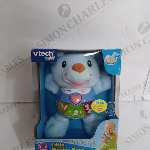 VTECH LITTLE SINGING BEAR BLUE WITH LIGHTS