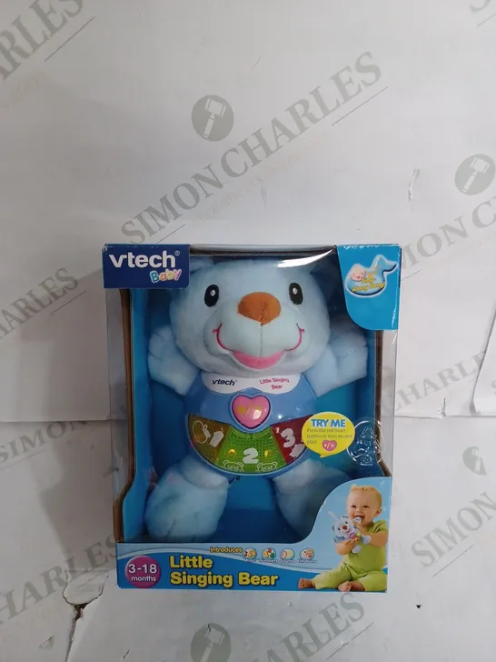 VTECH LITTLE SINGING BEAR BLUE WITH LIGHTS