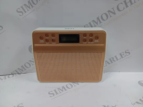 BOXED AKAI PORTABLE DAB RADIO