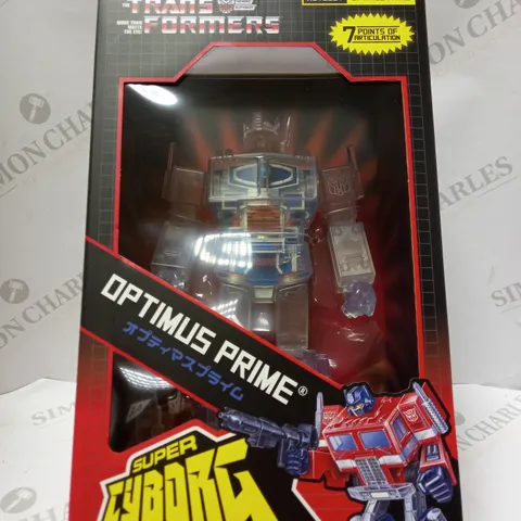 SUPER7 TRANSFORMERS SUPER CYBORG - OPTIMUS PRIME