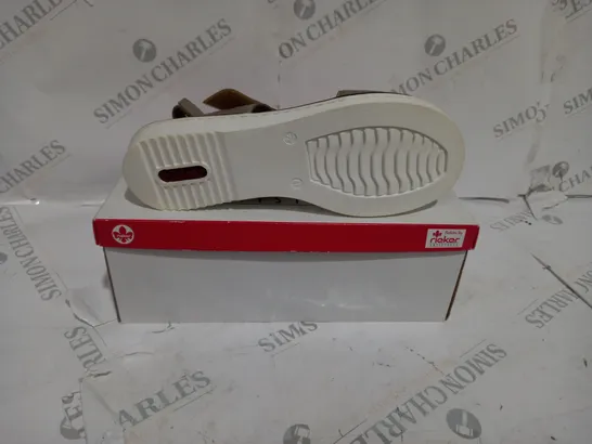 BOXED RIEKER BIEGE SANDALS SIZE 41