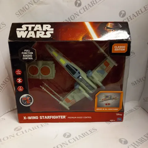 BOXED STAR WARS X-WING STARFIGHTER RADIO CONTROLLED TOY 