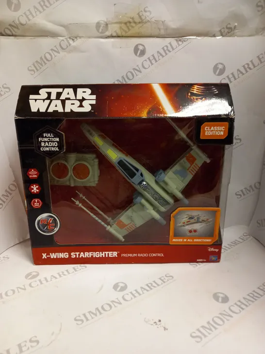 BOXED STAR WARS X-WING STARFIGHTER RADIO CONTROLLED TOY 