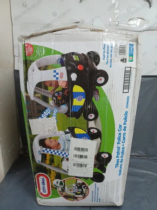 BOXED LITTLE TIKES POLICE PATROL CAR RRP £69.99