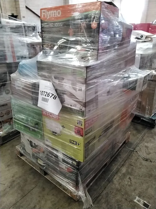 PALLET OF APPROXIMATELY 17 UNPROCESSED RAW RETURN HOUSEHOLD AND ELECTRICAL GOODS TO INCLUDE;