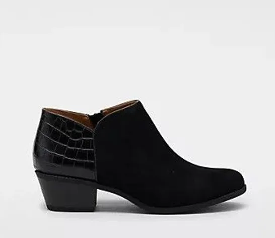 VIONIC MARISSA ANKLE BOOT BLACK SIZE 4.5