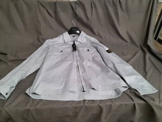 STONE ISLAND XXL LIGHT BLUE OVERSHIRT 