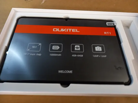 BOXED OUKITEL RT1 10.1" ANDROID TABLET