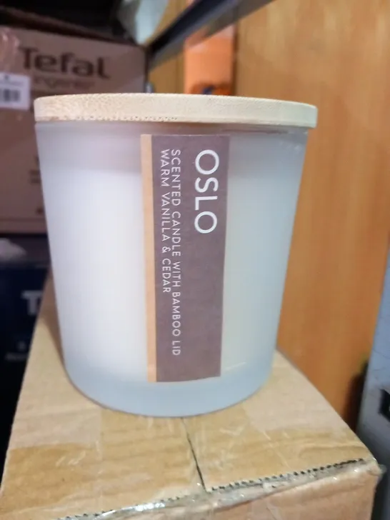 APPROXIMATELY 9 OSLO SCENTED CANDLES 350G