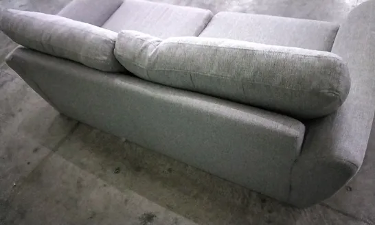 DESIGNER GREY FABRIC 2 SEATER SOFA