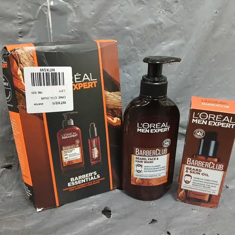 BOXED LOREAL PARIS MEN EXPERT BARBERS ESSENTIALS SET