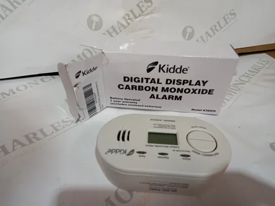 KIDDLE DIGITAL CARBON MONOXIDE ALARM 