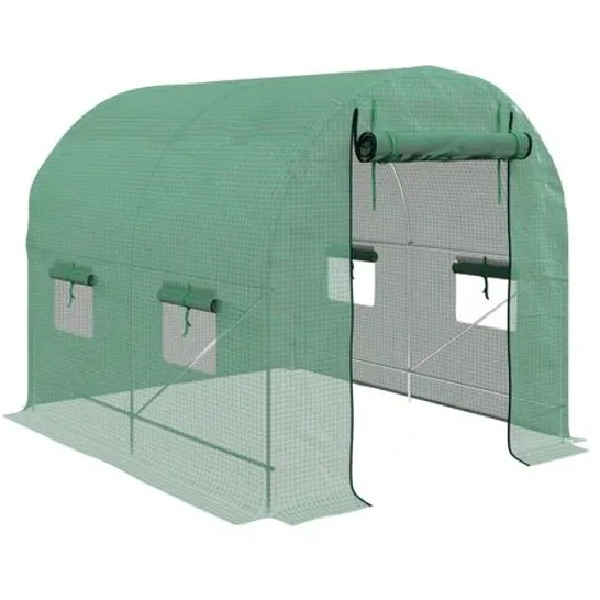 BOXED BRANDLYNN 6.5FT W X 8FT D GREENHOUSE (1 BOX)