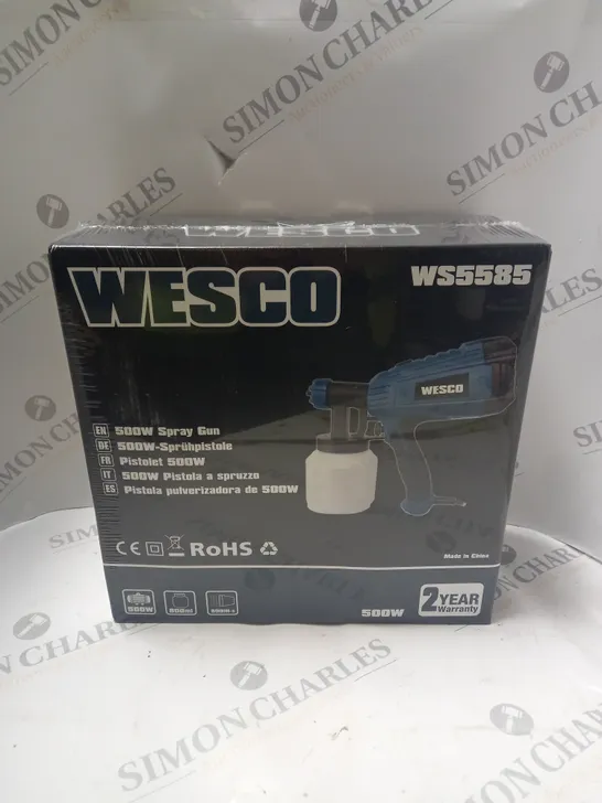 BOXED & SEALED WESCO WS5585 500W SPRAY GUN 