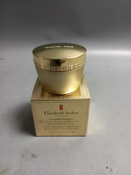 BOXED ELIZABETH ARDEN CERAMIDE PREMIERE INTENSE MOISTURE AND RENEWAL REGENERATION EYE CREAM 15ML