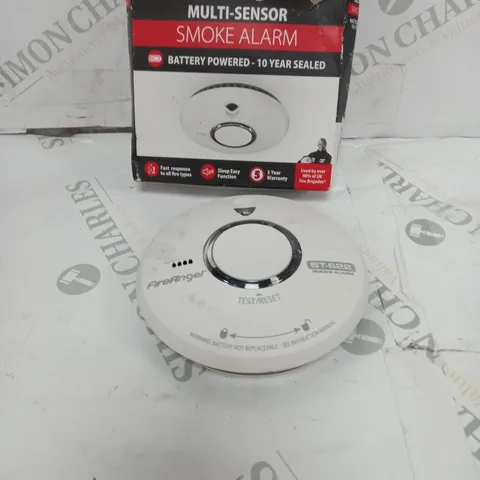 BOXED FIREANGEL MULTI SENSOR SMOKE ALARM