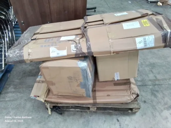 PALLET CONTAINING VARIOUS FURNITURE PARTS