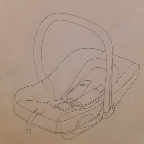BOXED ICKLE BUBBA ASTRAL CAR SEAT 
