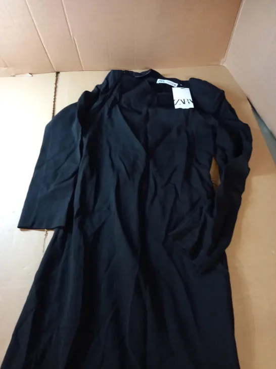 ZARA BLACK FULL LENGTH DRESS