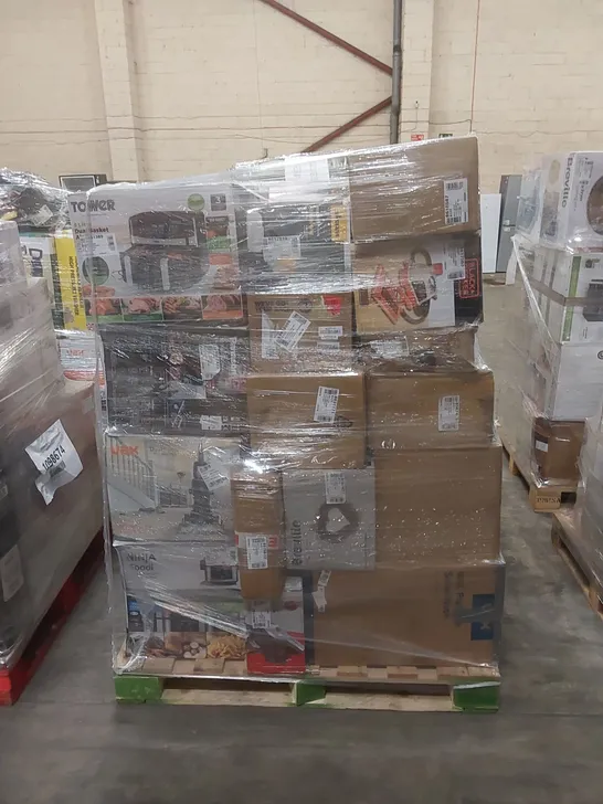 PALLET OF APPROXIMATELY 28 UNPROCESSED RAW RETURN HOUSEHOLD AND ELECTRICAL GOODS TO INCLUDE;