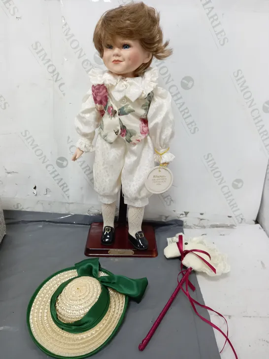 ALBERON COLLECTORS PORCELAIN DOLL - DANIEL 