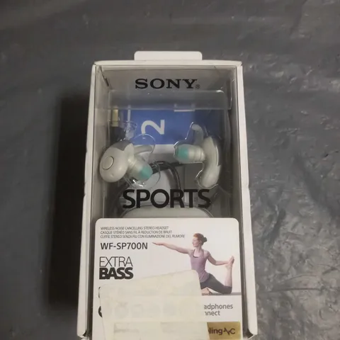 SONY SPORTS WIRELESS BLUETOOTH HEADPHONES WF-SP700N