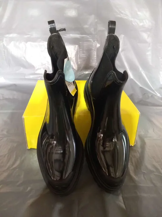 LEMON JELLY BLACK ANKLE BOOTS SIZE 7