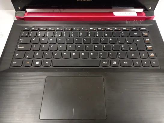 LENOVO FLEX 2-14 LAPTOP IN RED 