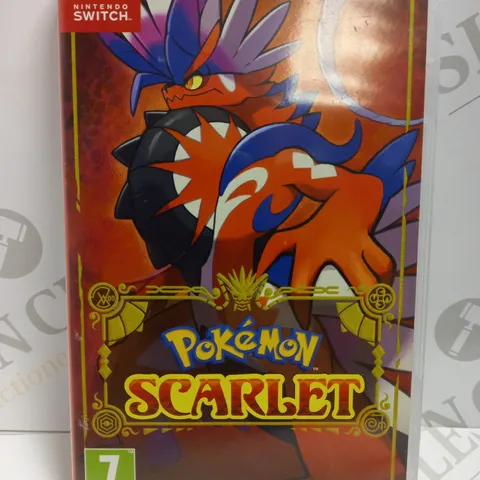 NINTENDO SWITCH POKEMON SCARLET GAME