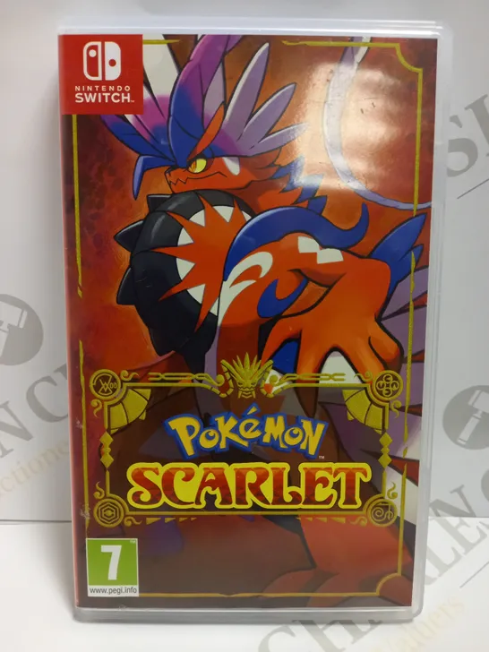 NINTENDO SWITCH POKEMON SCARLET GAME