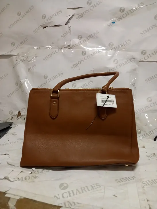 RUTH LANGSFORD BROWN HANDBAG 