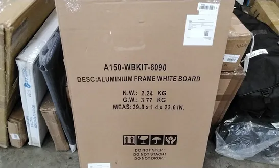 BOXED ALUMINIUM FRAME WHITE BOARD 