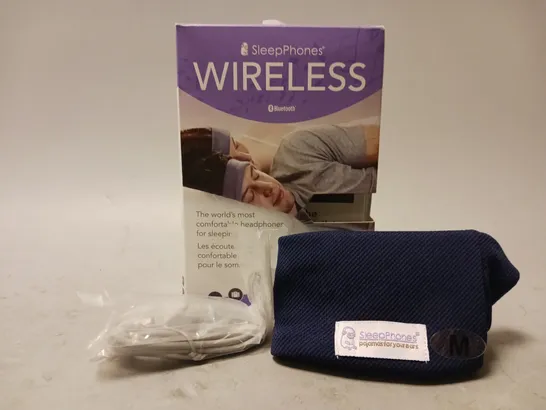 BOXED SLEEPPHONES WIRELESS (NAVY - MEDIUM)