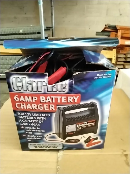 CLARKE 6AMP BATTERY CHARGER