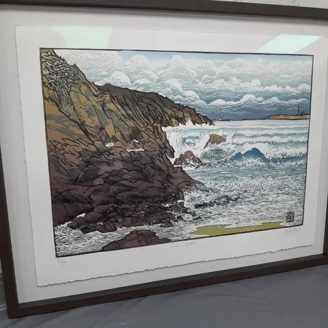 FRAMED ARTGLASS IAN PHILIPS SAFE HAVEN 