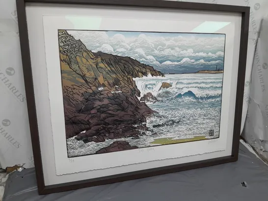 FRAMED ARTGLASS IAN PHILIPS SAFE HAVEN 