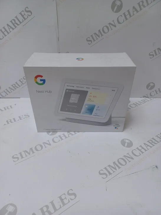 BRAND NEW BOXED GOOGLE NEST HUB 2ND GEN SMART SPEAKER WITH SCREEN - CHALK 