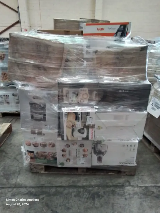 PALLET OF APPROXIMATELY 24 UNPROCESSED RAW RETURN HOUSEHOLD AND ELECTRICAL GOODS TO INCLUDE;