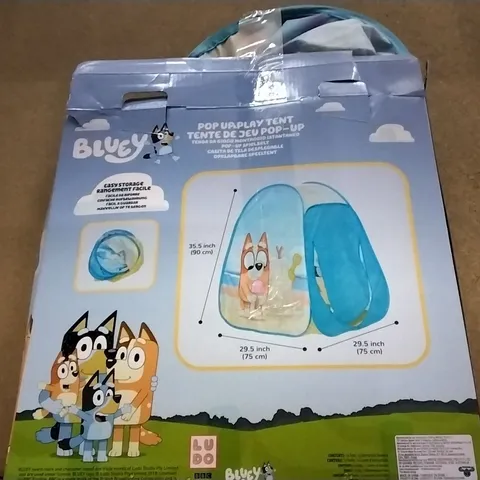 BLUEY POP UP PLAY HOUSE TENT 