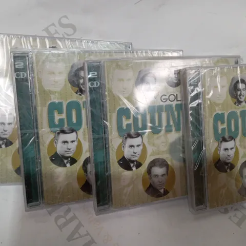 BOX OF APPROXIMATELY 20 GOLDEN AGE OF COUNTRY HONKY TONK MAN AUDIO CDS