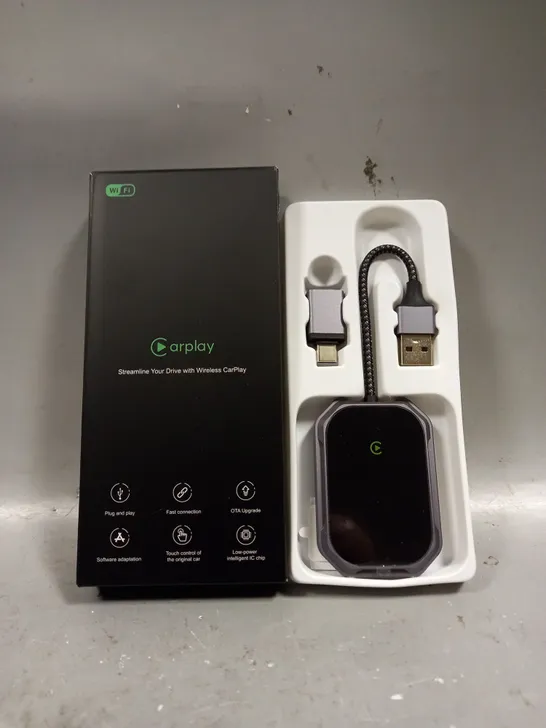 BOXED CARPLAY WIRELESS ADAPTER 